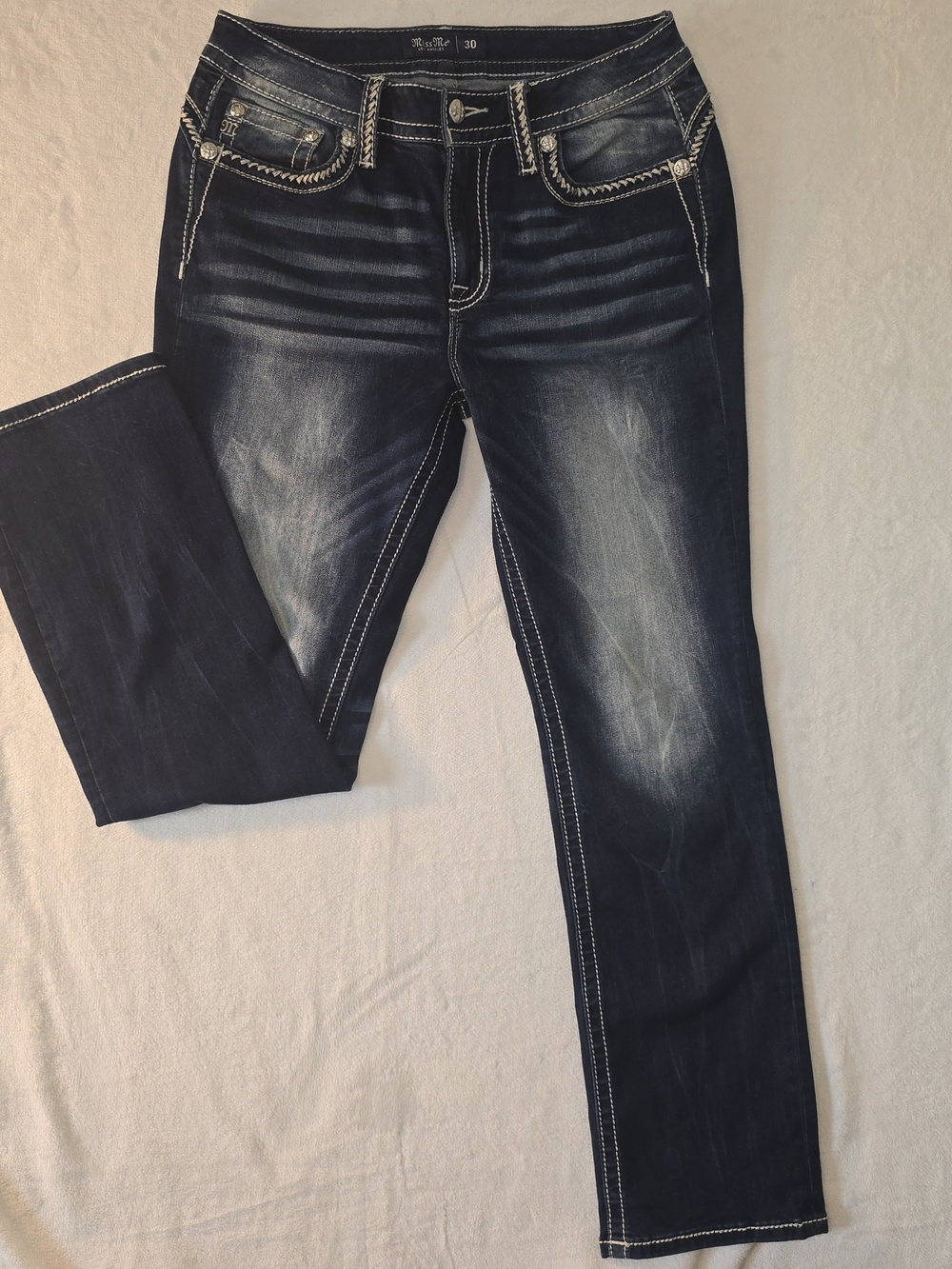 Miss Me Jeans Los Angeles Size 30 Curvy Straight